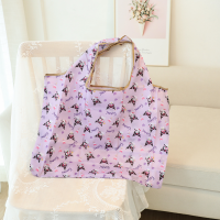 HANKE Foldable Tote Bag Reusable Character Waterproof Shopping Bag