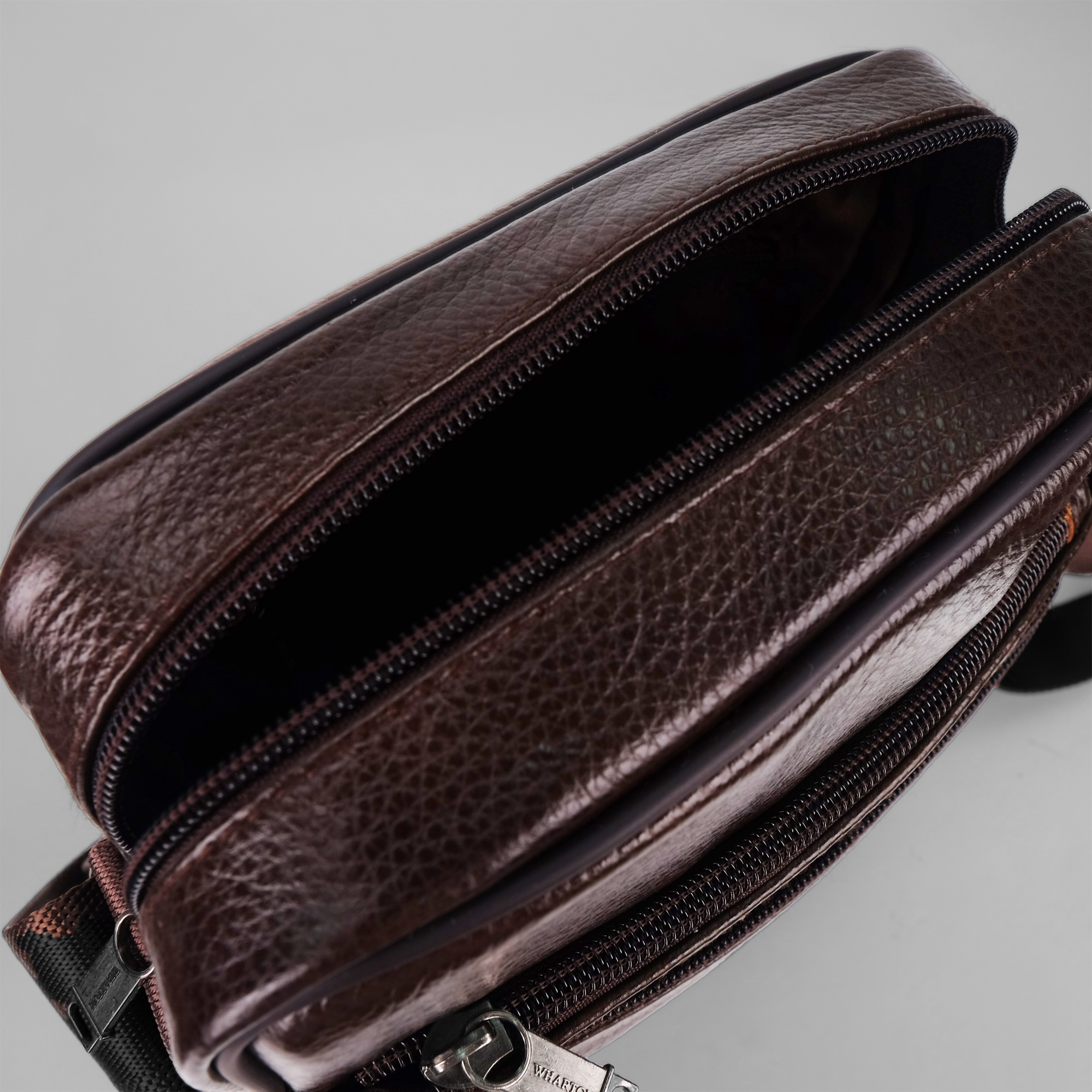 Wharton Sling Bag Pure Leather review and price