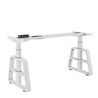 Mxtark Dual Motor Electric Bracket Height Adjustable Standing Desk Double-beam Metal  Retractable Beam Frame  Adjustable Height Electric Standing Desk Automatic Smart Lifting Ergonomic Office/Study/Gaming Table Desk