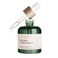 Biossance Squalane + Vitamin C Rose Oil 30ml / Copper Peptide Rapid Plumping Serum 50ml