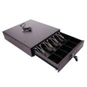 Electronic Cash Drawer with 4 Bill and 5 Coin Trays