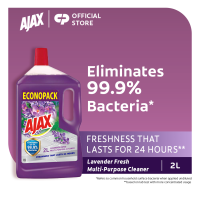 Ajax Lavender Fresh Antibacterial Multipurpose Cleaner 2L