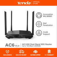 Tenda Official Store | AC6 | Wi-Fi 5 | Piso Wifi | Dual Band | Wifi Range Extender | Wifi Repeater