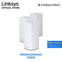 Linksys Atlas Pro 6 AX5400 Dual Band Mesh WIFI 6 System 3 Pack (MX5503)