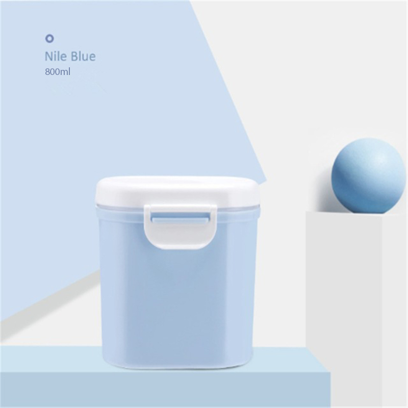 Airtight Baby Milk Powder Box BPA Free Portable Multifunctional Food Portable Storage Box 400ML(200g)/800ML(400g)