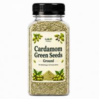 250mL Bottle Lokal Pantry Cardamom Green Seeds Ground | Premium Ground Spice | Natural Cooking Ingredient for Baking Cakes Cookies Bread Coffee Tea Rice Curries Desserts Marinades Homemade Spice Blends & Everyday Culinary Use