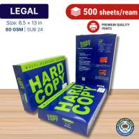Hard Copy Bond Paper | A4 Letter Legal | 70gsm & 80gsm | 500 Sheets