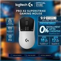 Logitech G Pro X2 Superstrike Lightspeed Ultra-Low Click-Latency Wireless Gaming Mouse (910-007778)