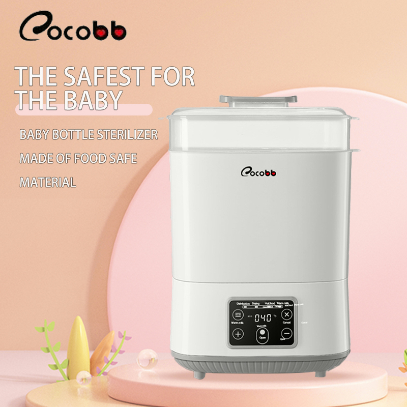 COCOBB Baby Bottle Sterilizer Desktop Small Sterilization Cabinet Household Sterilizer UV Sterilizer