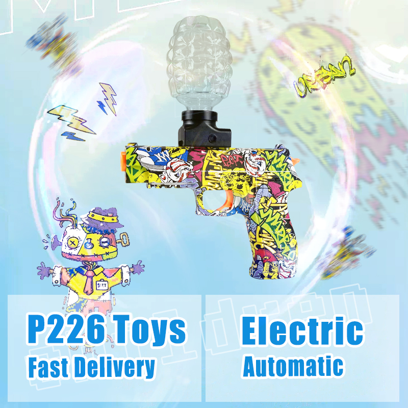 Gel Blaster Paintball Electric Orbeez Mainan dengan Gogal untuk Dewasa Permainan Elektrik Boleh Dicas semula Tembakan Berkuasa Bateri Mainan Luaran