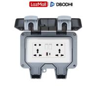 【BUY 1 TAKE 1】Outdoor Waterproof Socket Waterproof Outlet Outdoor Rainproof Power Socket Panel Switch Outdoor Charging Box