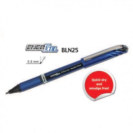 Pentel Energel BLN25 Needle Point 0.5mm Gel Pen