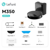 【2026】Lefant M350 Robot Vacuum Cleaner For Home 8000pa 3in1 Smart Floor Cleaner App Control Pet Hair