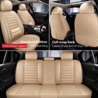 Premium Universal Leather Car Seat Cover Full Set Breathable Fit Toyota Honda Mitsubishi Nissan Suzuki Mazda Hyundai Kia Ford Isuzu Vios Wigo Innova Fortuner Hilux Montero Mirage Xpander Avanza SUV Sedan 5 Seater Interior Protector