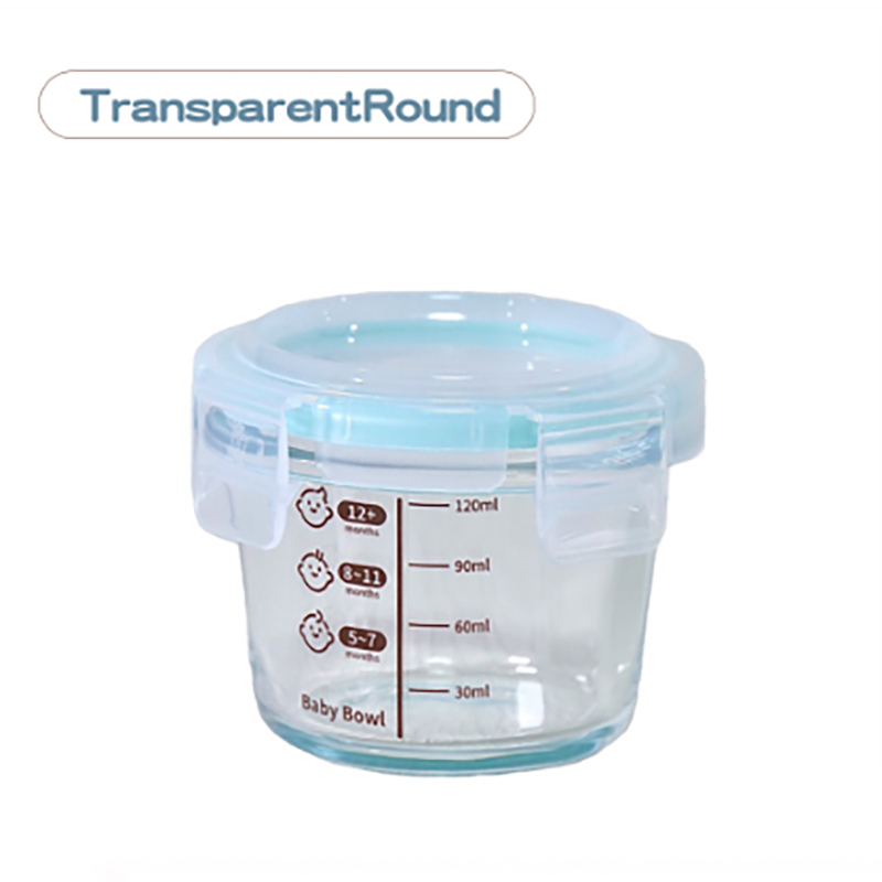 4-Grids Portable Baby Food Storage Box Infant Milk Powder Organizer Container Carrying Large Capacity Food Organizer