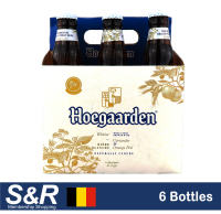 Hoegaarden Wheat Beer with Coriander and Orange Peel and 6 bottles