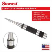 Starrett 18C Automatic Center Punch with Adjustable Stroke