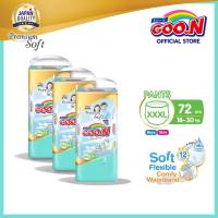 GOO.N Premium Soft Mommy Kiss Diaper Pants 24s (XXX-Large) Pack of 3 (72 pads)
