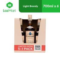 Fundador Light 700ml 5 + 1 (Case)