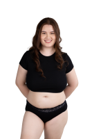 Ecoflo - Flow Moderate Lacey Timeless Bikini - Womens Leak-proof Menstrual Underwear Reusable Period Panties
