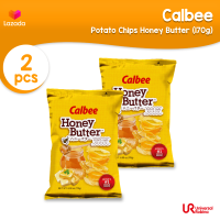 BUNDLE OF 2 Calbee Potato Chips Honey Butter (170g)