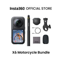 【New Launch】Insta360 X6 - 8K 360 Camera with 1/1.1 Sensors Action Camera Dual Custom Square 1/1.1″ Sensors Triple AI Chip Replaceable Lens 2.0 140 minutes 8K Video