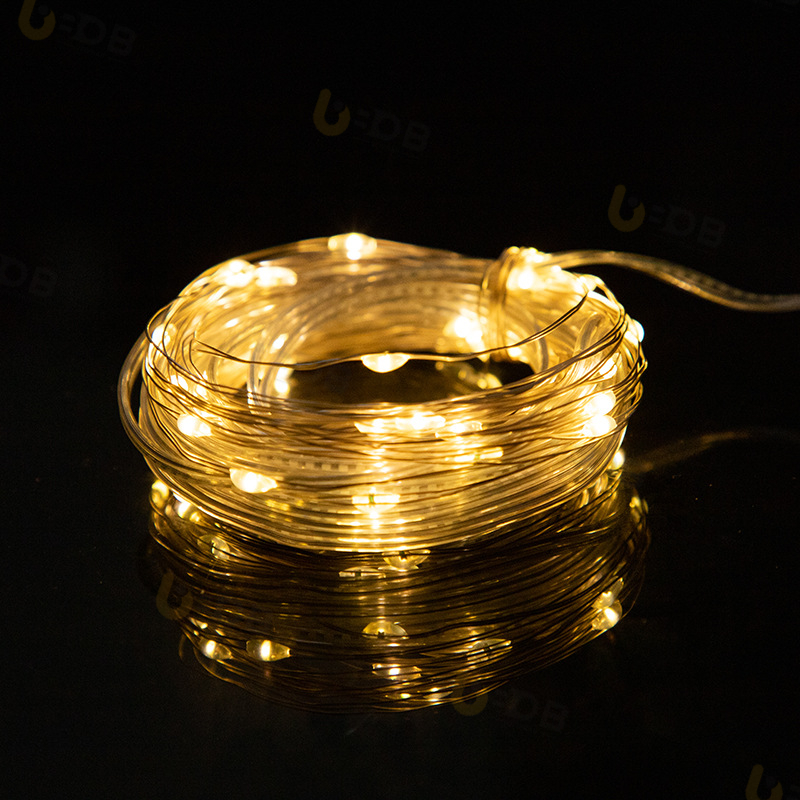 LED 1M 2M Fairy Lights LED Battery Operated Christmas Light Fairy String Strip Gift Box Packaging Light Strip