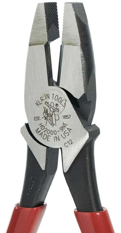 Klein Tools HD20009NE Side Cutter Linemans Pliers Cut ACSR Screws