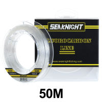 SeaKnight 100% Fluorocarbon Fishing Line Saltwater 100M Transparent Monofilament Leader Line Clear Fast Sinking Line Mono Sea Fishing Wire 3-100LB