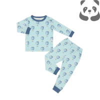 Bamberry Baby Long Sleeves Pajama Set Hot Air Baloon - Bamboo Fabric