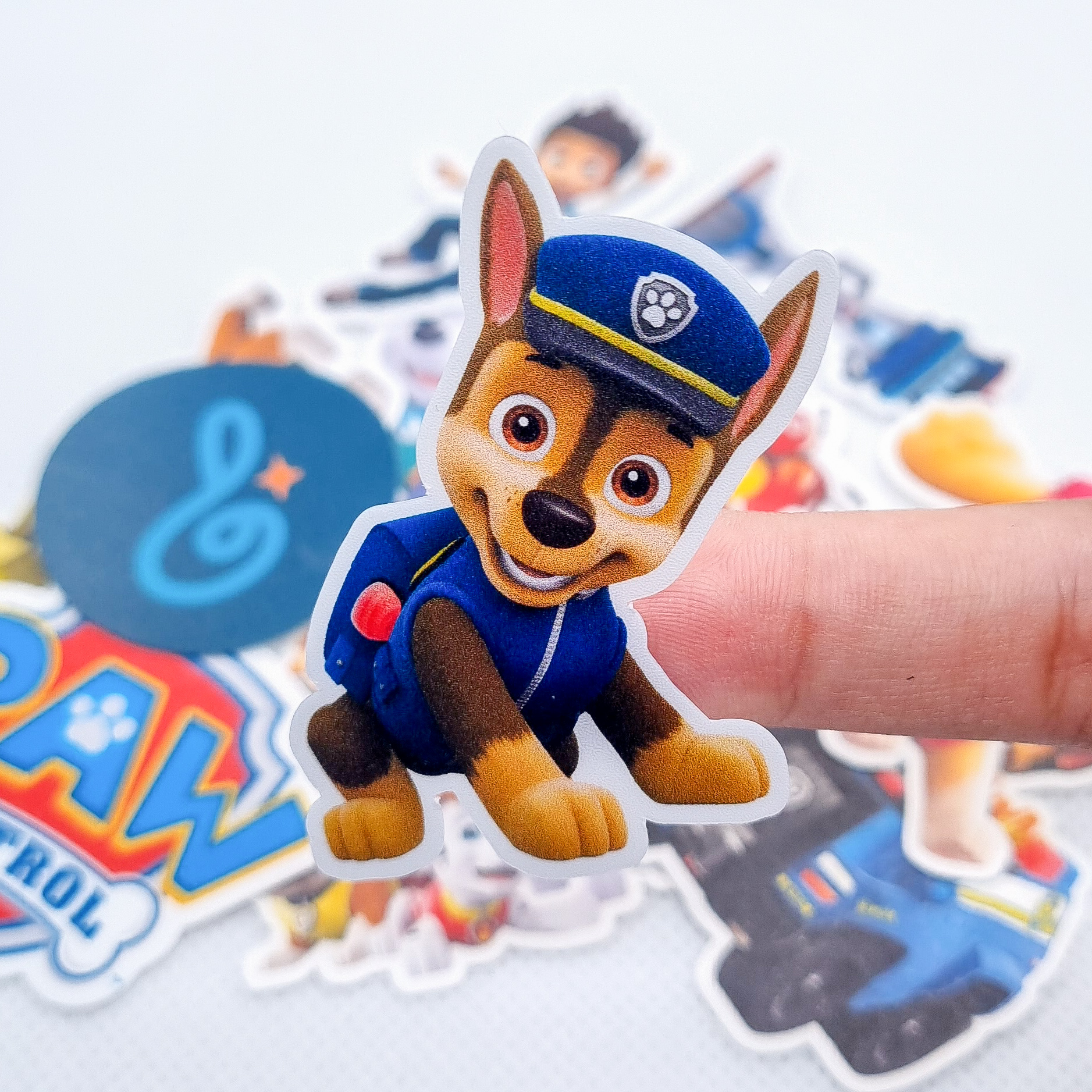 Papery Creatives 10 pcs Paw Patrol sticker pack waterproof laptop tumbler notebook planner notebook