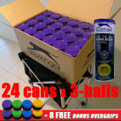 SLAZENGER Wimbledon Tennis Ball - 24 cans, Official Ball