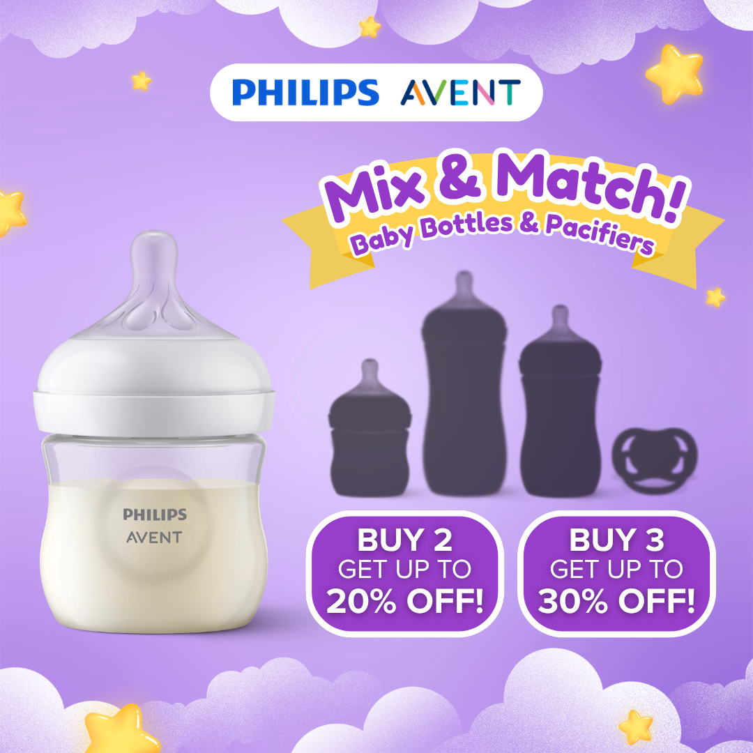 Philips AVENT 4oz Natural Response Baby Bottle