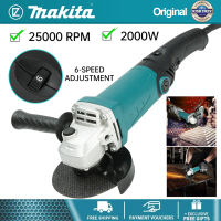 Makita Angle Grinder 1500W High Power Heavy Duty Professional Grinder Power Original Japan