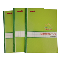 Merit Primary Math Notebook 148 148 x 200 mm 80 lvs Large GRID ( 1cm )