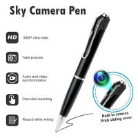 SENDEM V9 Camera Pen 1080P HD Mini Portable Wearable Hidden Spy Camera Video Audio Recorder Loop Recording Writing Pen