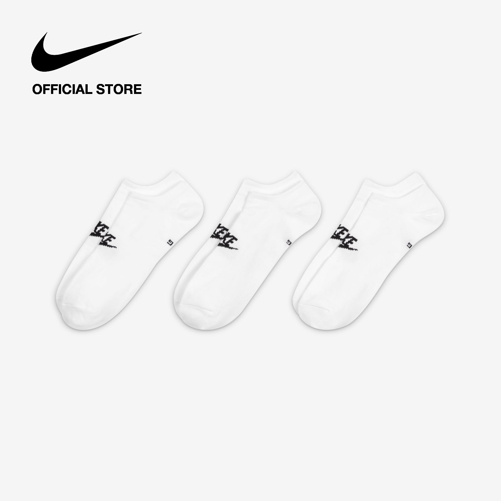 Tất Nike Sportswear Everyday Essential No-Show Socks (3 Pairs) - White