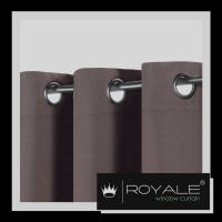 BV976-79 Blackout Premium Grommet Curtains 55 inches width by 58 inches length (1.4m x 1.47m) 1 piece