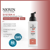 NIOXIN [System 4] Scalp & Hair Leave-On Treatment for Colored Hair with Noticeable Thinning 100ml