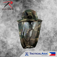 UF Camo Boonie Hat with Mosquito Netting – For Camping Hiking Fishing and Hunting