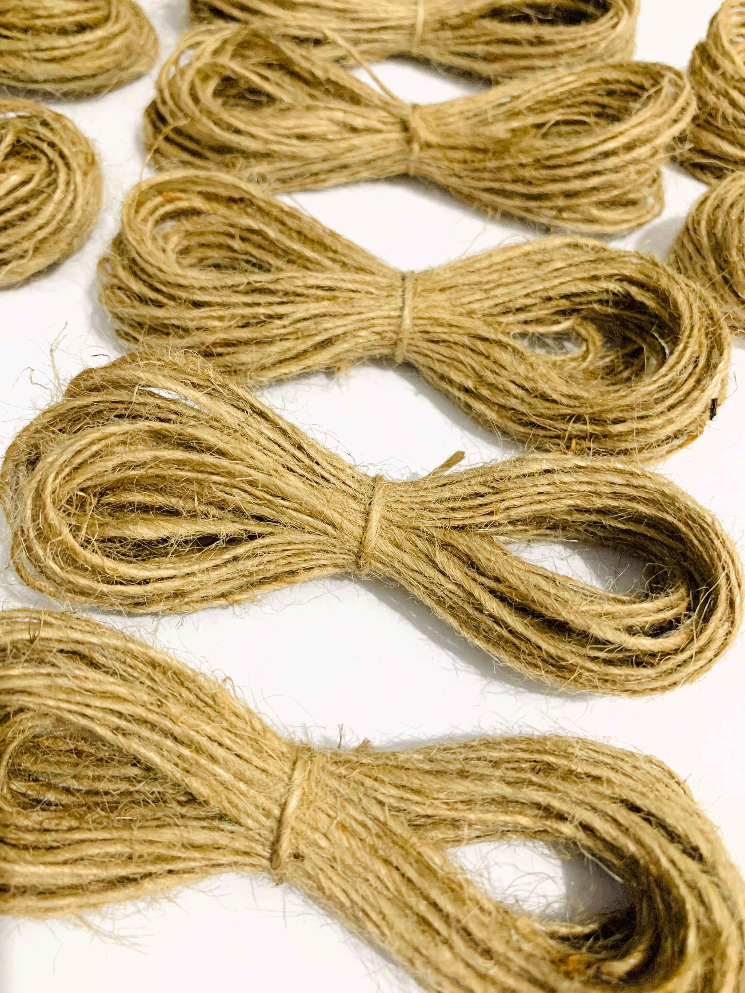 Jute Strings 1ply 10 meters Jute Twine Abaca String Jute
