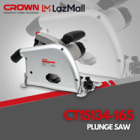 CROWN Plunge Saw & Track Plate CT15134-165