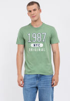 Mens 1987 NYC Applique Design Tee