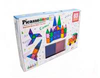 Picasso Tiles 63 pcs Diamond Series with 1 Car Set Stem Learning Kit PT63