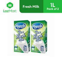 Magnolia Fresh Milk 100% Fresh Cows Milk High in Calcium 1l - Pack of 2