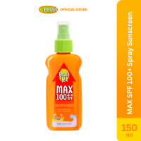 Beach Hut Sunblock MAX SPF 100 ++ Clear Spray Body Sunscreen 150mL