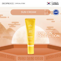 Deoproce UV Defence Sun Cream SPF50+ PA+++ 50G | Dry & Normal Skin | Whitening and Improves Wrinkle | Sun Protection | Make up Primer