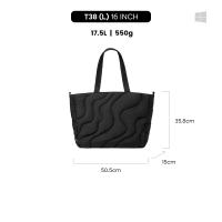 tomtoc Terra T38 Women Puffy Tote Bag for Laptop & Macbook Daily Office Bag