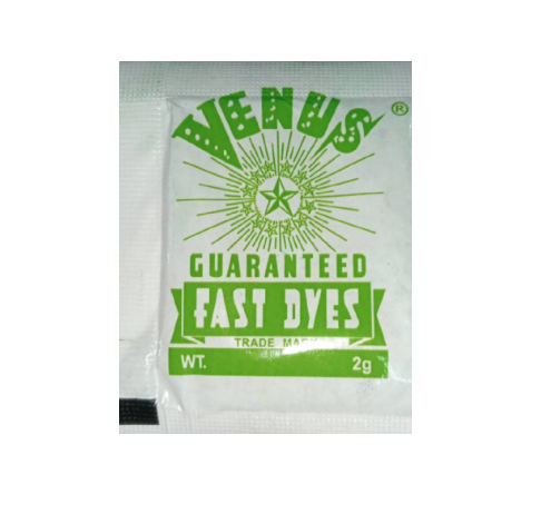Venus Powder Dye Fast Dyes - 2g per sachet (10 Colors Available) 5 sachet/10 sachet and 20 sachet (1.5 to 2grams)