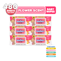 Kleenfant Lite Cologne Scent Baby Wipes 80 Tender sheets 6 Packs Wet Wipes for Baby Newborn Kids